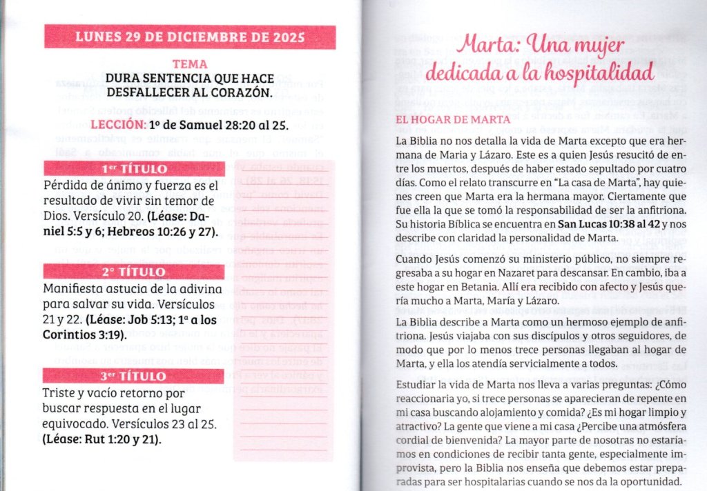 LUNES 29 DE DICIEMBRE DE 2025. “DURA SENTENCIA QUE HACE DESFALLECER AL CORAZON”.