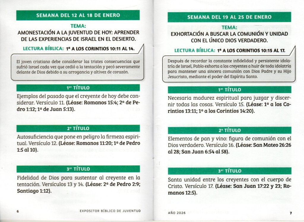 SEMANA DEL 19 AL 25 DE ENERO 2026. “EXHORTACIÓN A BUSCAR LA COMUNIÓN Y UNIDAD CON EL ÚNICO DIOS&nbsp;VERDADERO”.