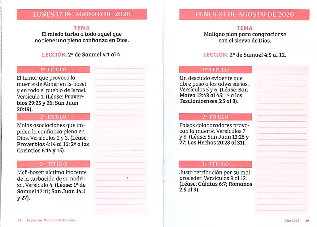 LUNES 24 DE AGOSTO DE 2026. “MALIGNO PLAN PARA CONGRACIARSE CON EL SIERVO DE DIOS”