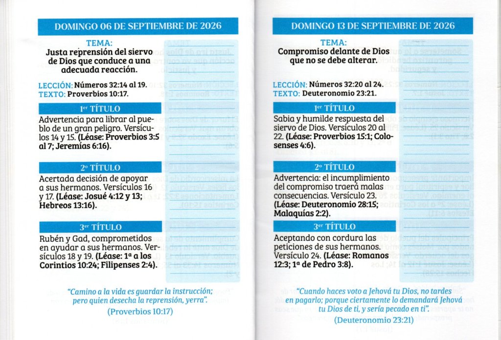 DOMINGO 06 DE SEPTIEMBRE DE 2026. «JUSTAREPRENSION DEL SIERVO DE DIOS QUE CONDUCE A UNA ADECUADA REACCION»